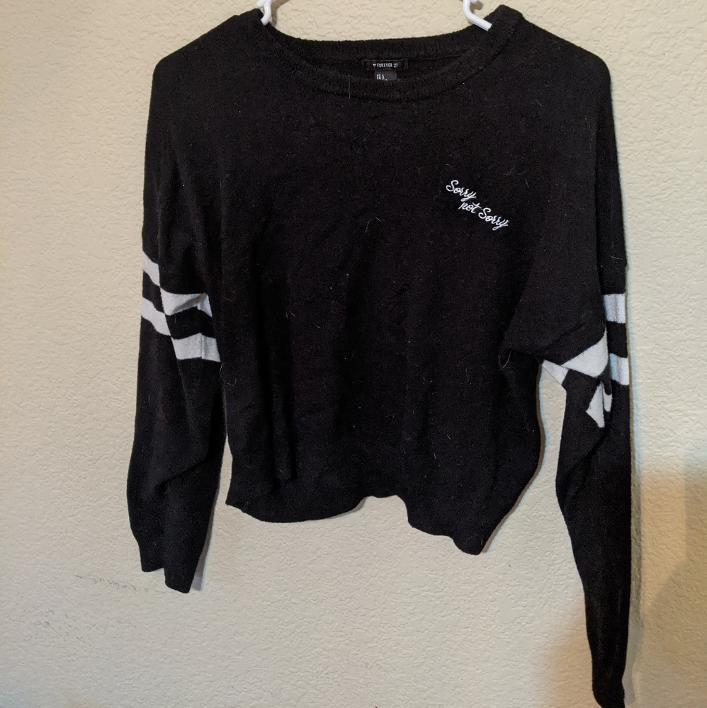 sorry not sorry sweater